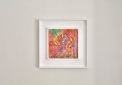 'Il mattino si è rotto', Pacita Abad, pittura e tecnica mista su tela, Unique, 2001