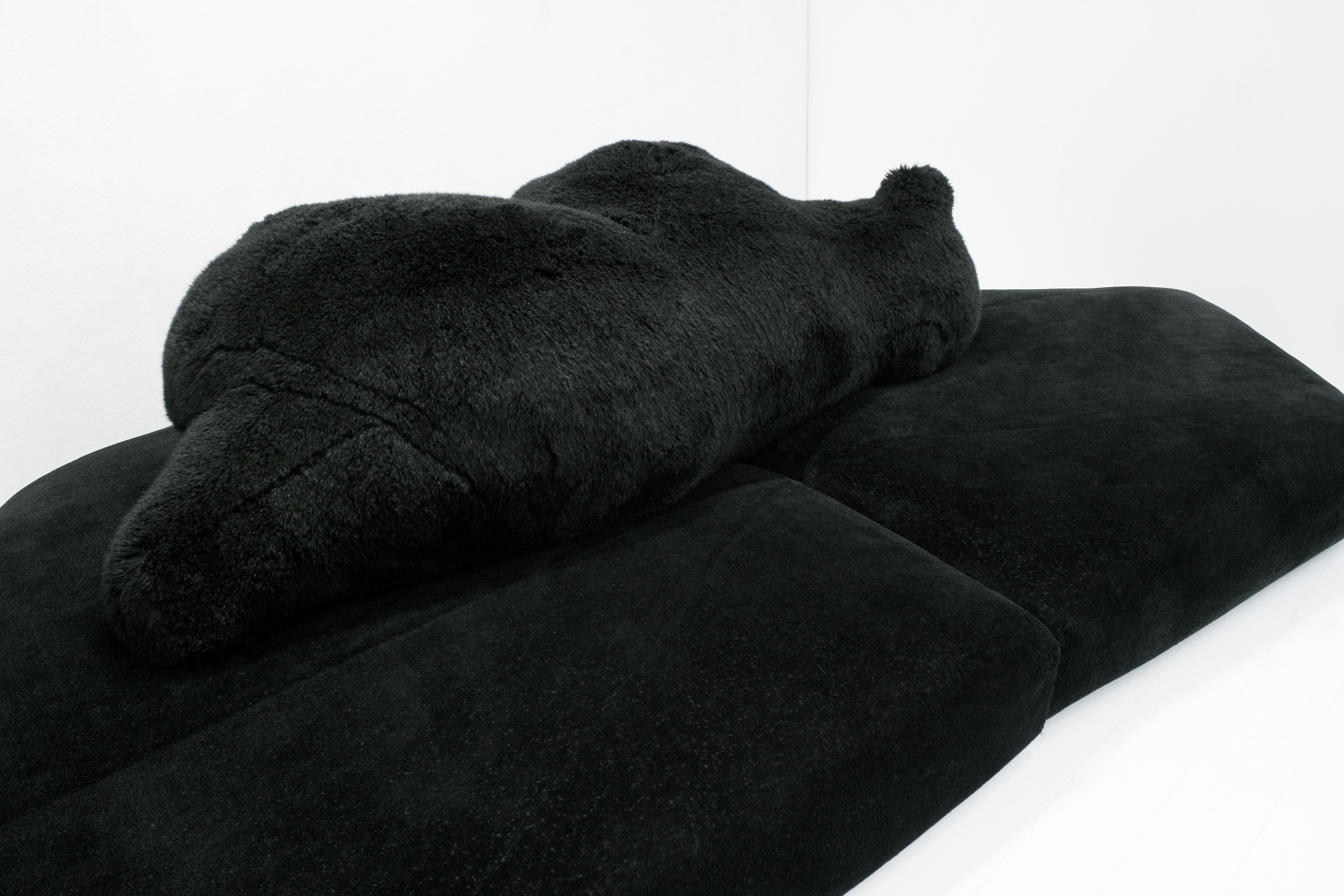 italien Pack Black Bear Landscape Lounge Sofa de Francesco Binfaré pour Edra en vente