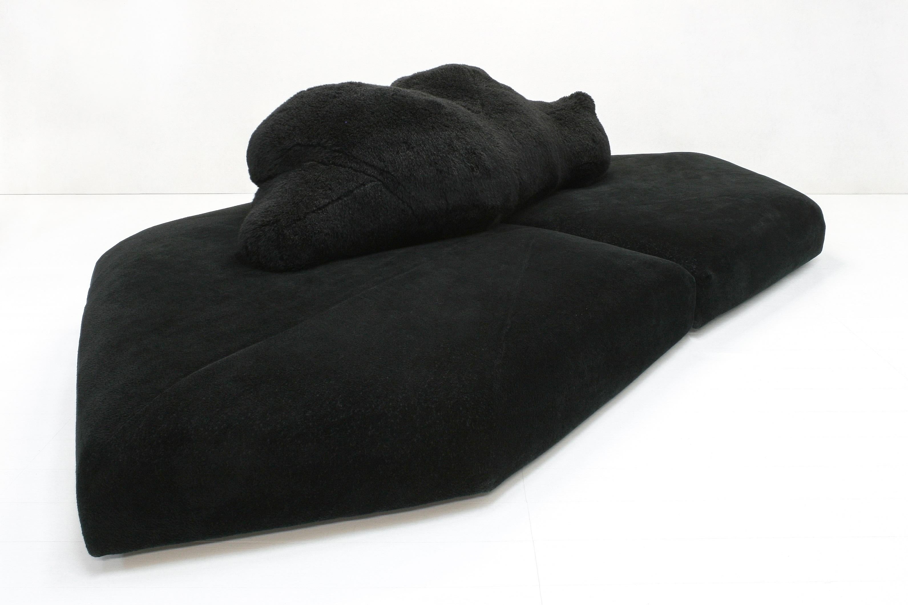 Pack Black Bear Landscape Lounge Sofa de Francesco Binfaré pour Edra en vente 2