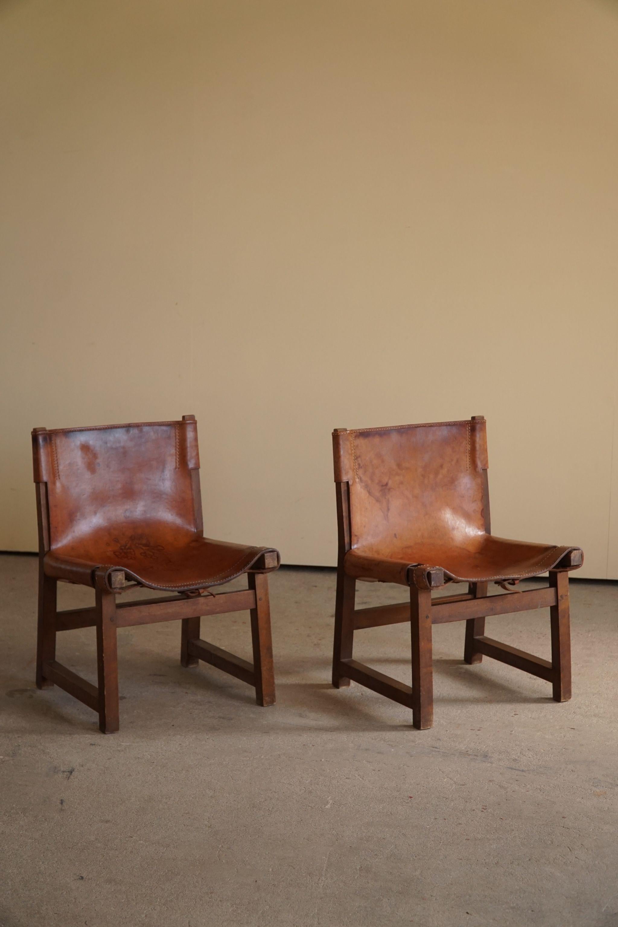 Paco Muñoz, Paire de chaises longues de chasse, modèle 