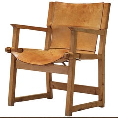 Used Paco Muñoz Riaza Armchair in Leather 