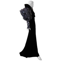 Used  Paco Rabanne 1985 "House of Medici" Haute Couture Gown     Museum Collectors