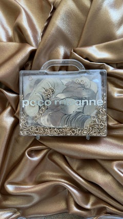Paco Rabanne 1996 Vintage DIY Mod Rhodoid Plastic Disk Dress Kit