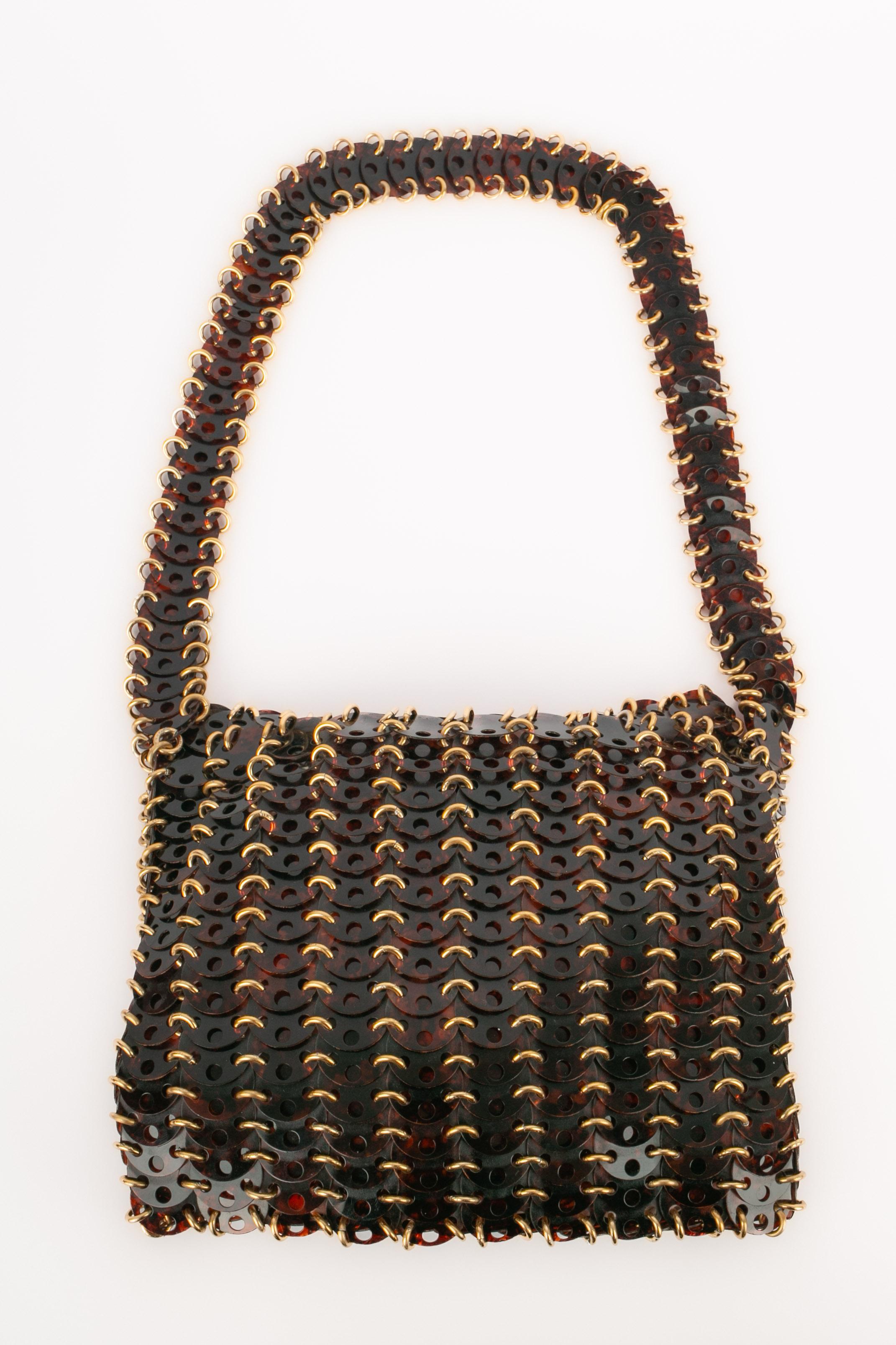 Paco Rabanne bag 1969 In Excellent Condition For Sale In SAINT-OUEN-SUR-SEINE, FR
