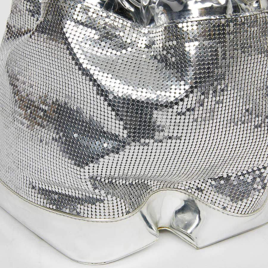 Paco Rabanne Bag Pixel Silver Mesh Bag 4