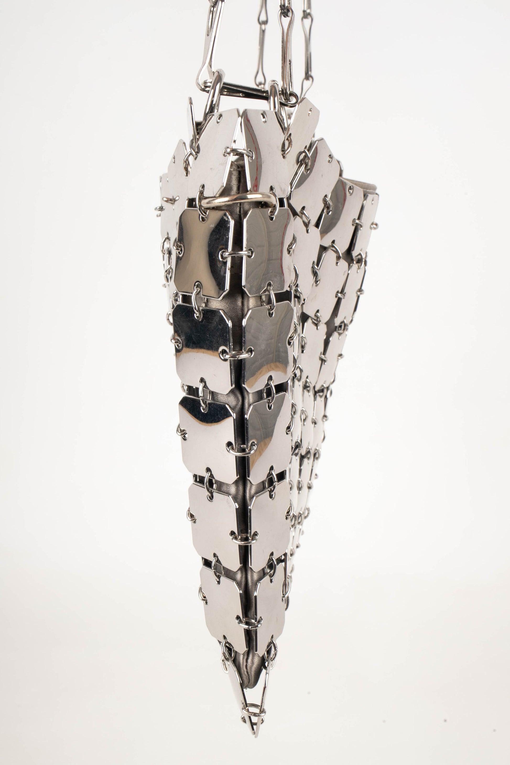 Gray Paco Rabanne Bag, 'Square 1969'