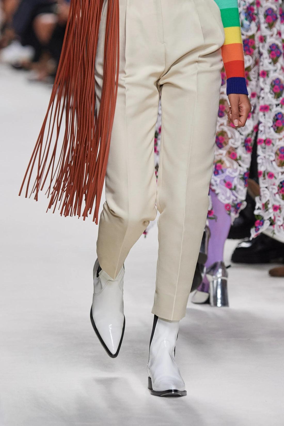 Paco Rabanne Beige Pegged Pants, 2020 For Sale 6