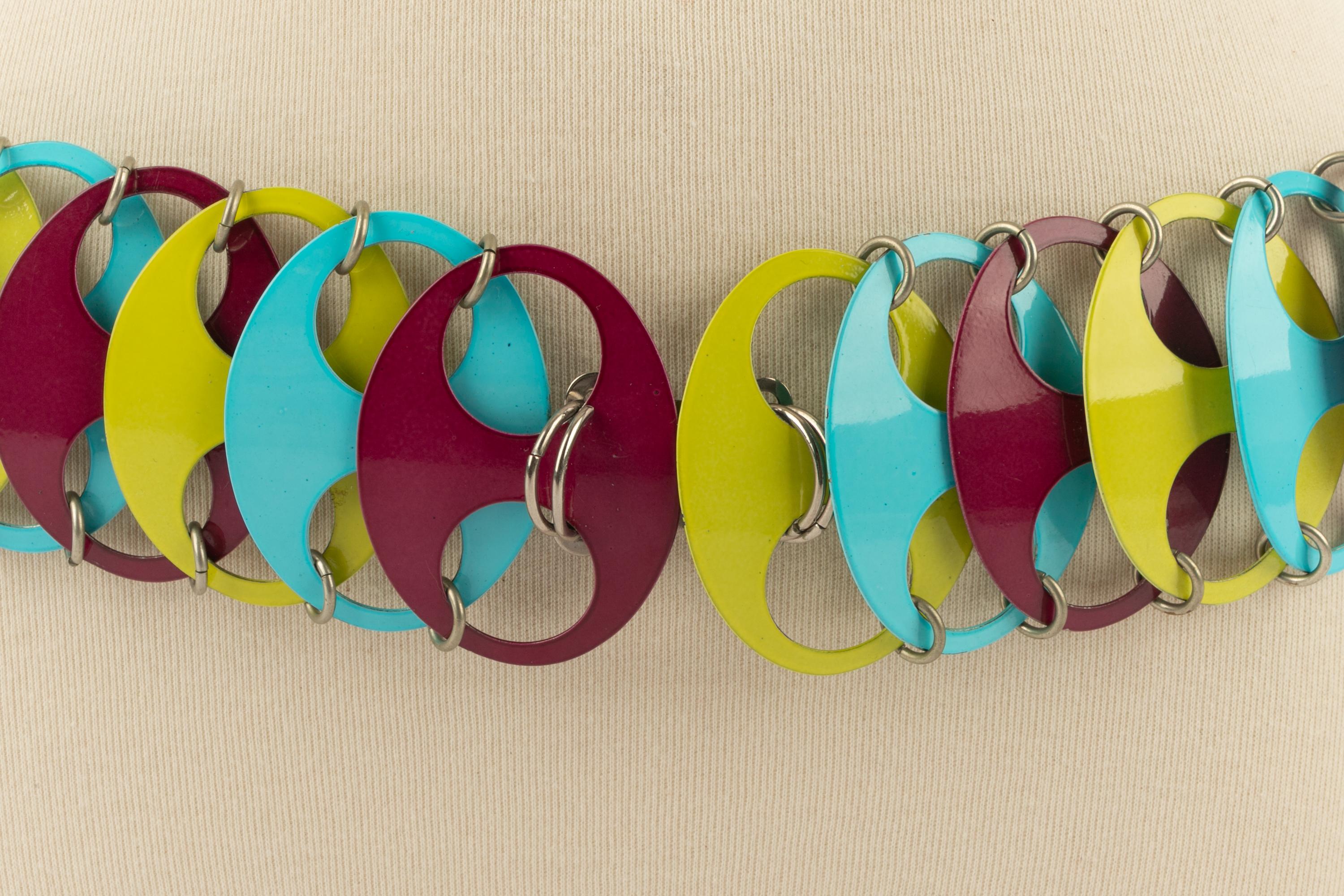 Paco Rabanne Gürtel-Halskette im Angebot 5