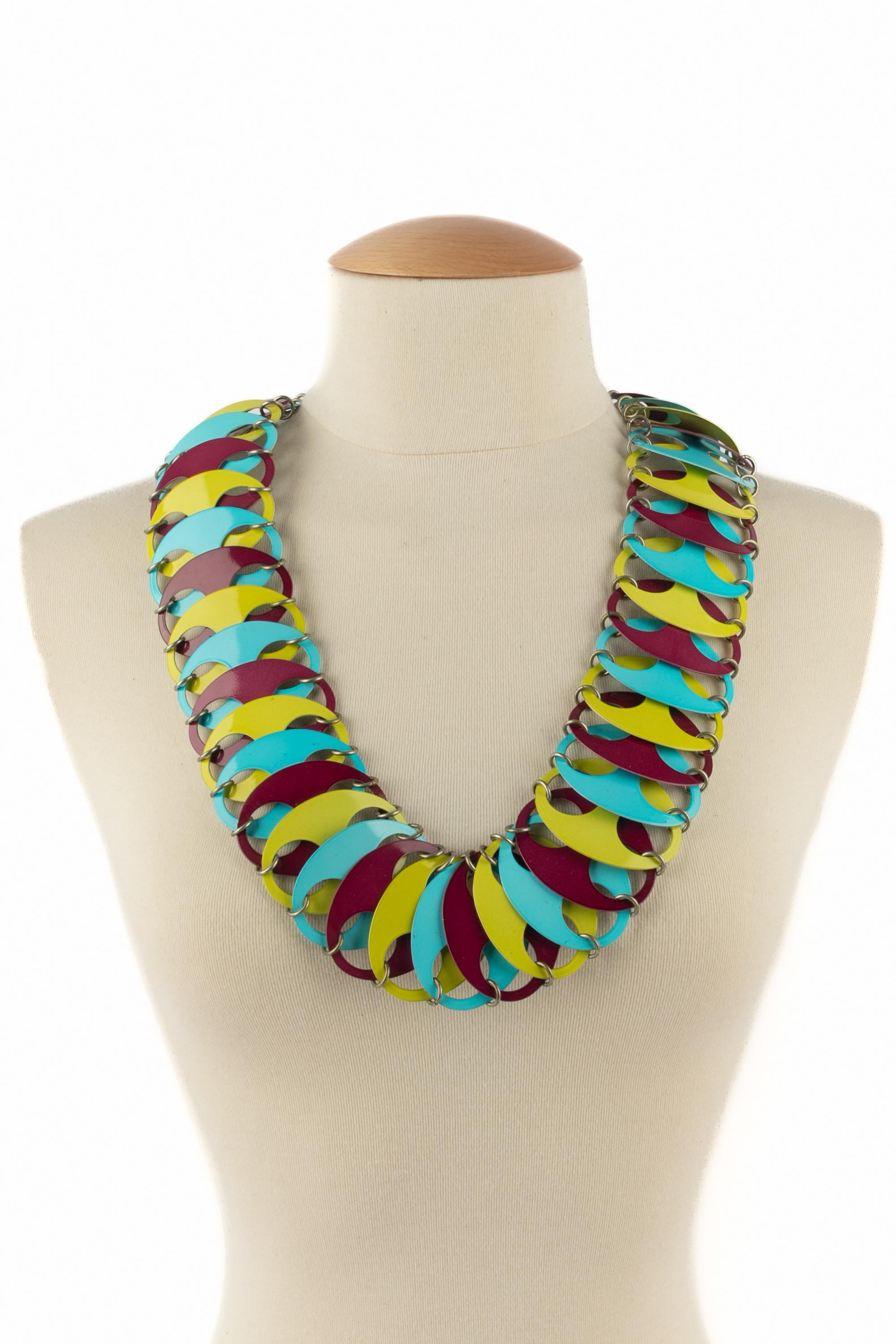 Paco Rabanne Gürtel-Halskette im Angebot 3