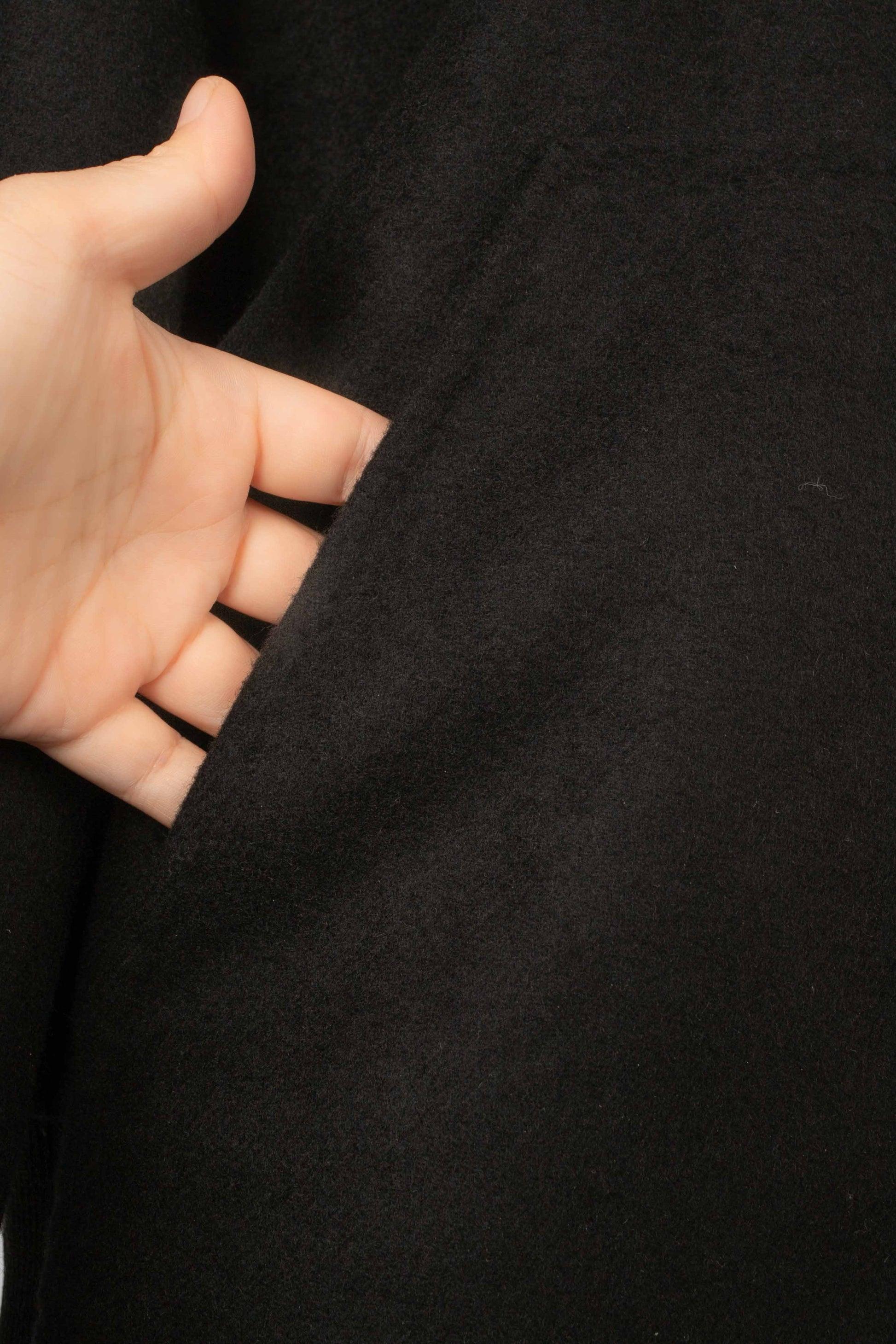 Paco Rabanne Black Hooded Jacket For Sale 2