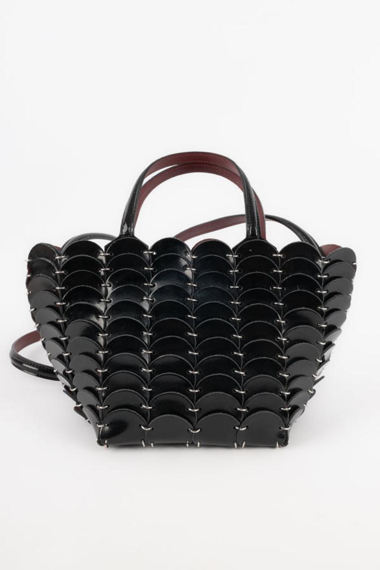 Women's Paco Rabanne Black Patent Leather 