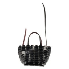 Paco Rabanne - Borsa "Pacoïo" in vernice nera