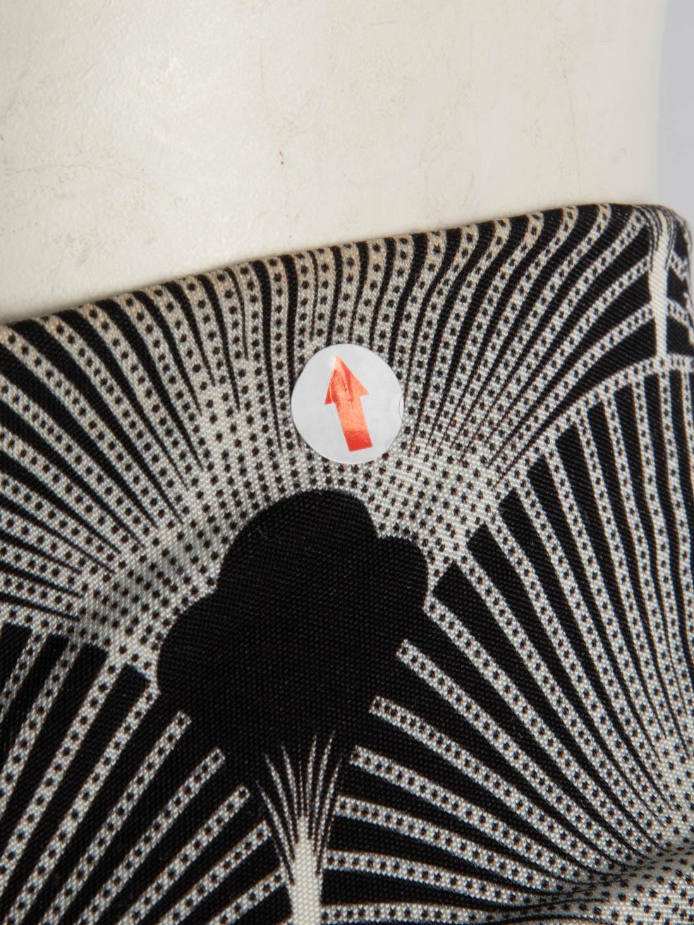 Paco Rabanne Black & White Abstract Top Size XS 1