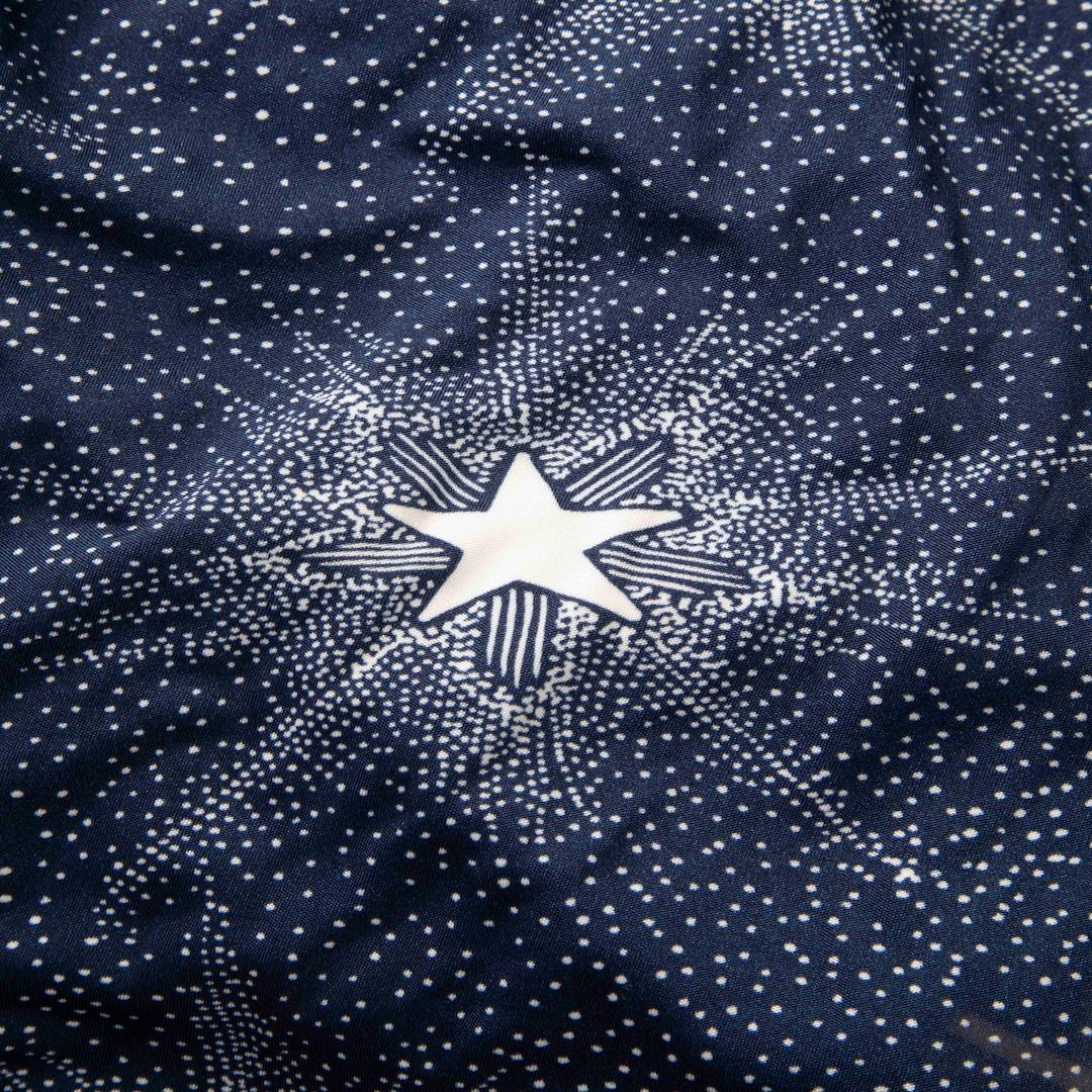Women's Paco Rabanne Blue Star Pattern Maxi Dress Size L For Sale