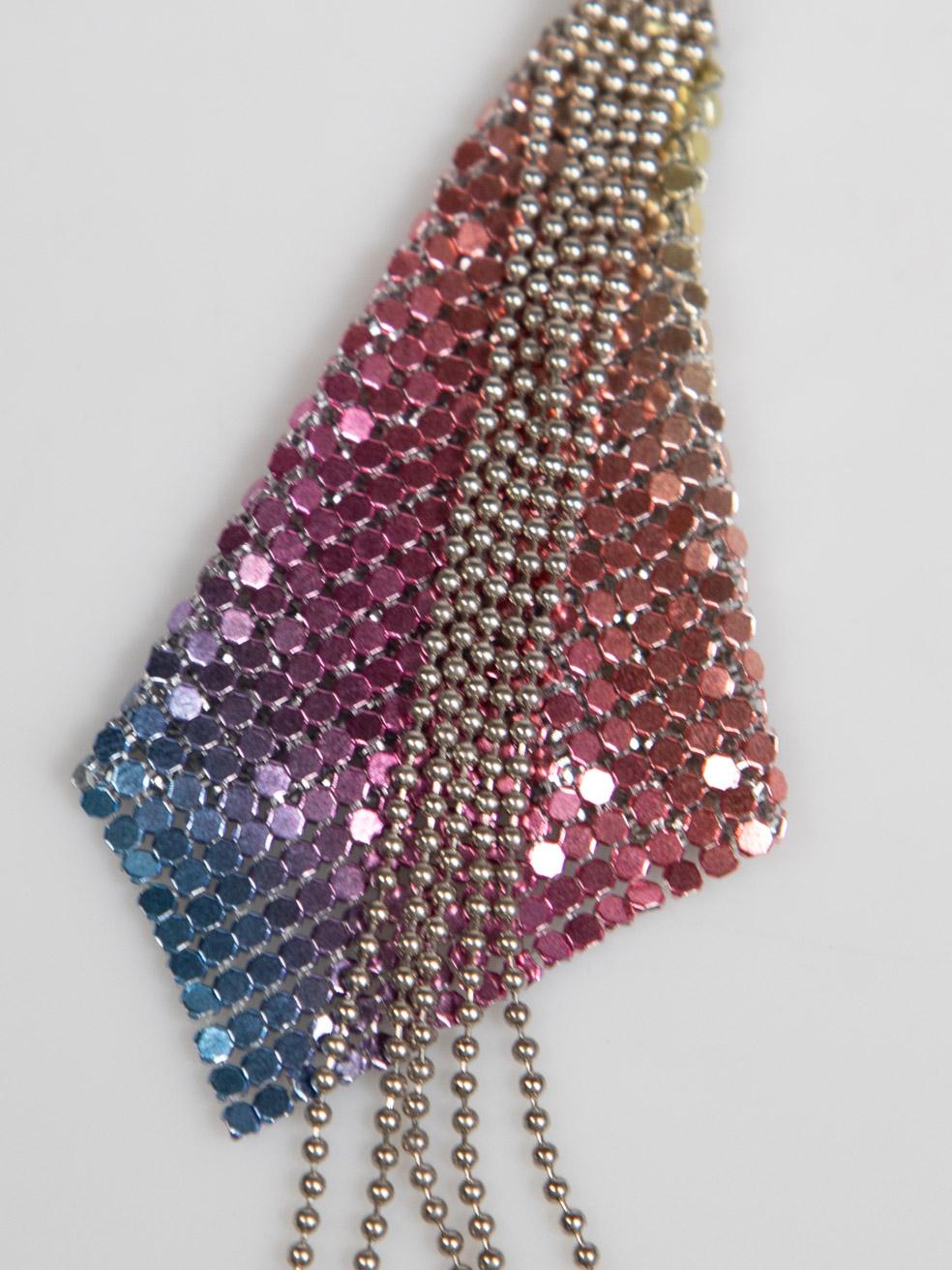 Paco Rabanne Chainmail Drop Earrings 1
