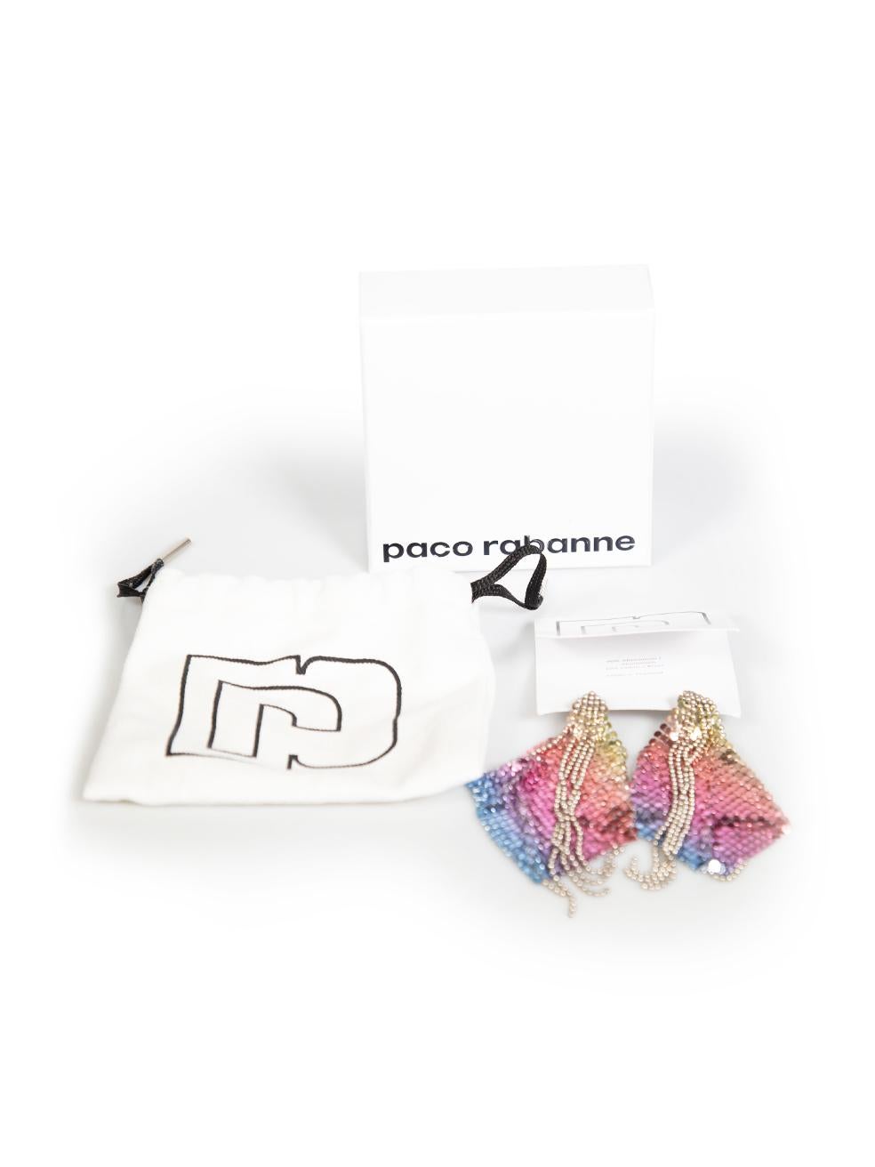 Paco Rabanne Chainmail Drop Earrings 2