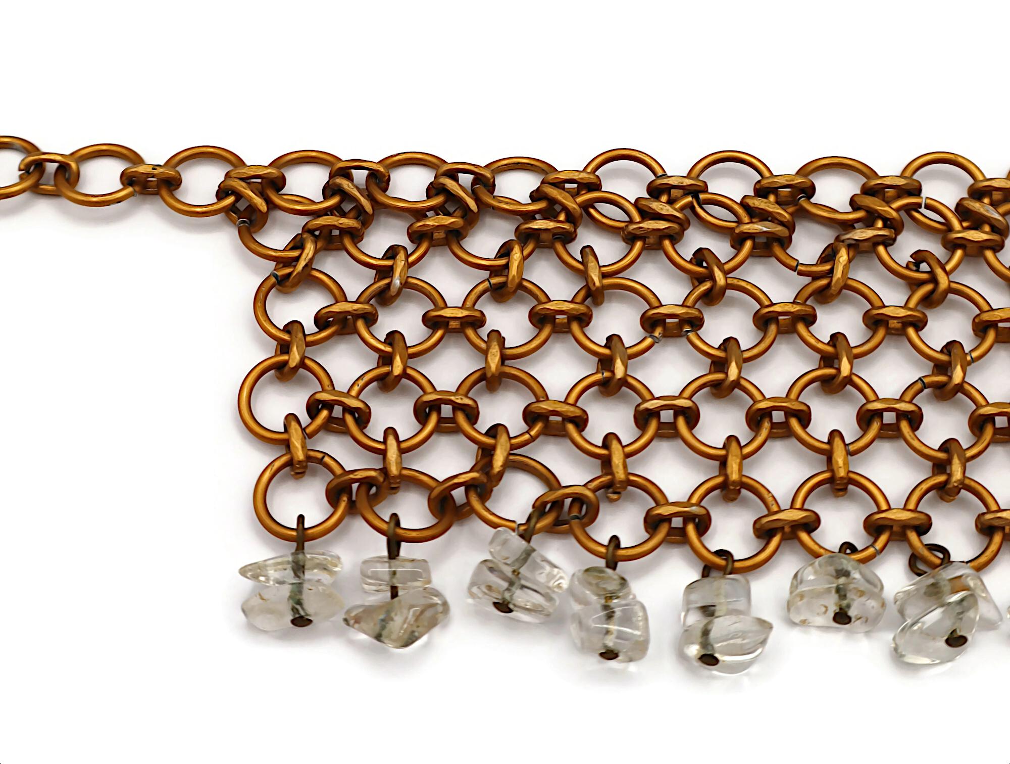 Paco Rabanne Chainmail Necklace For Sale 1