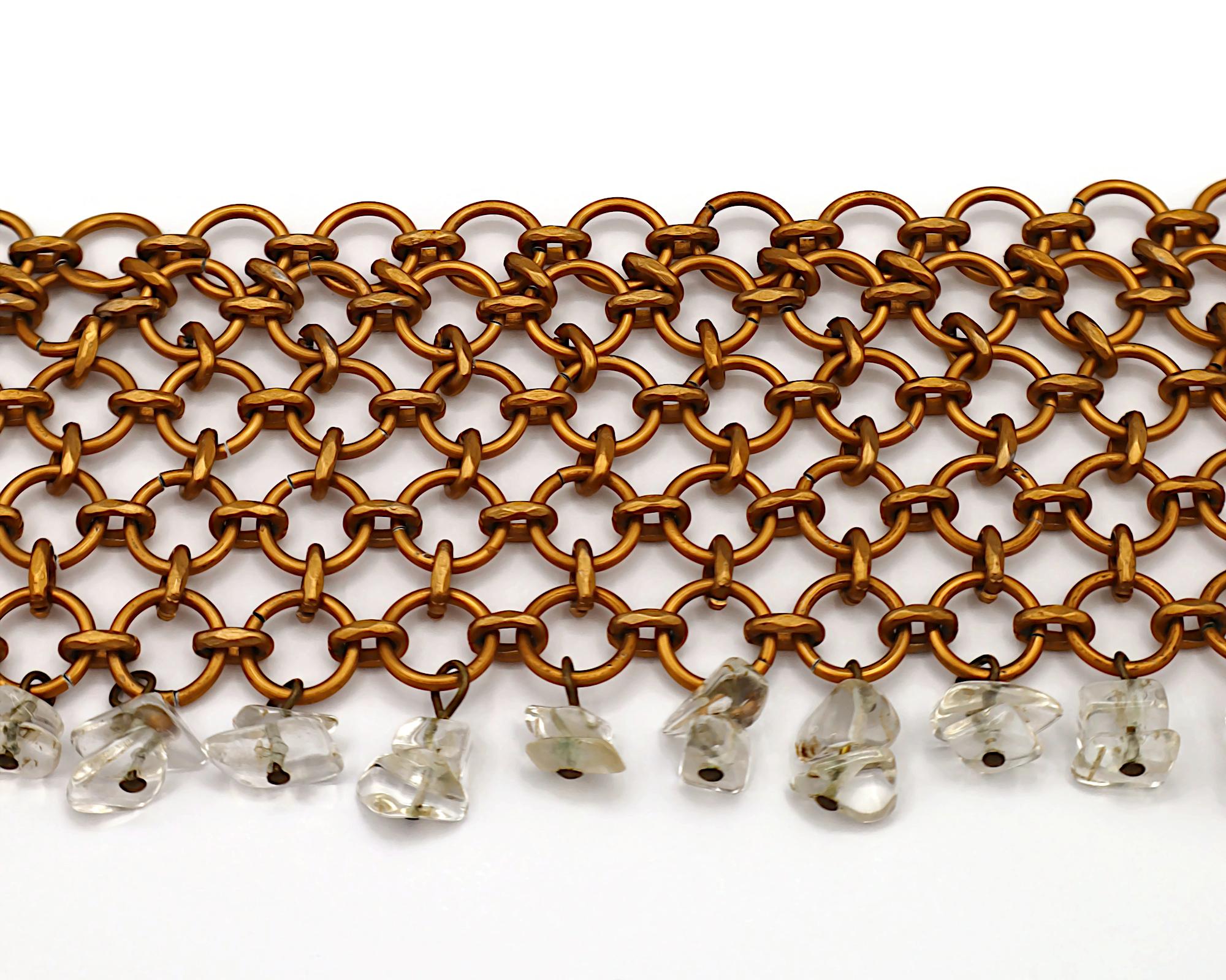Paco Rabanne Chainmail Necklace For Sale 2