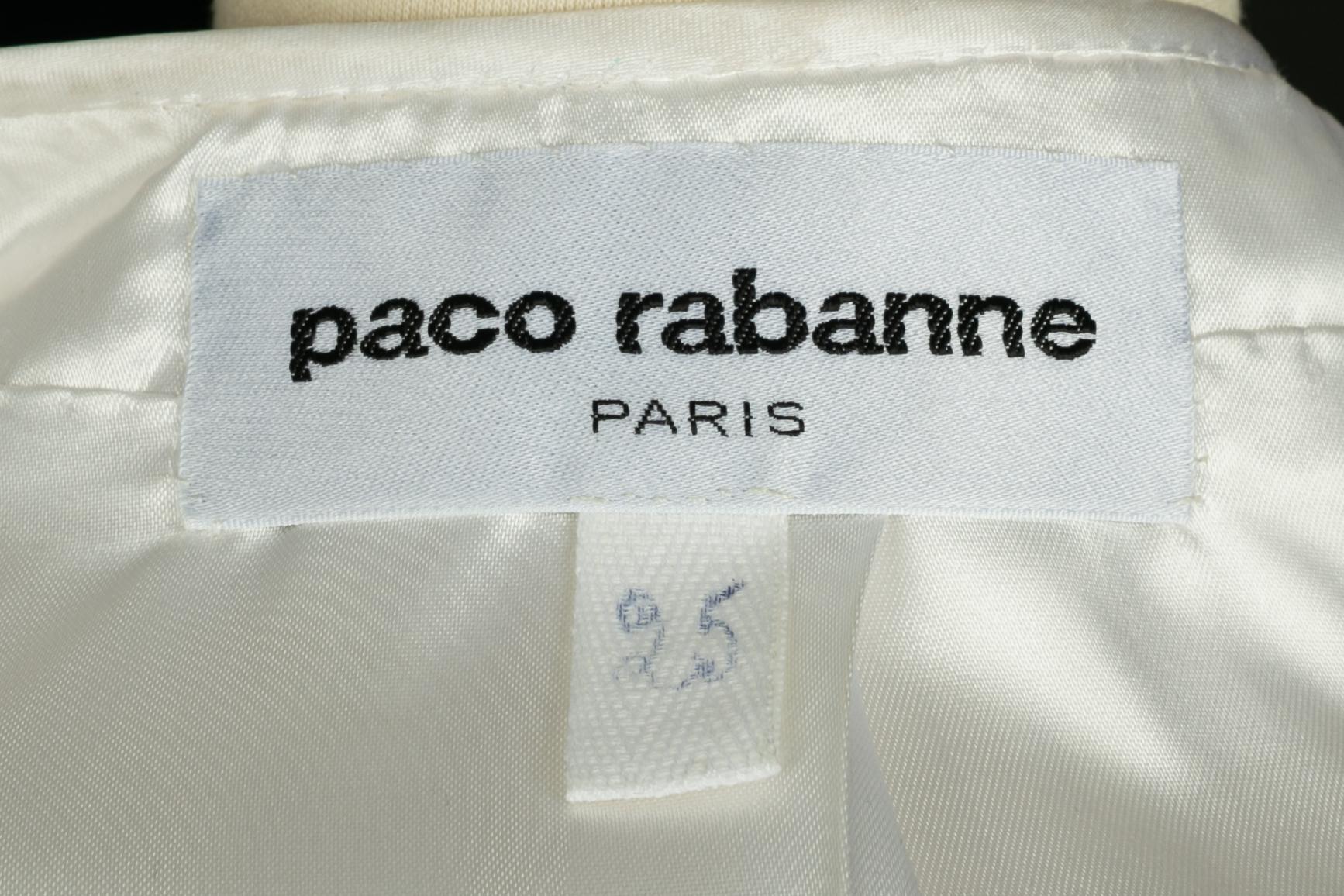Paco Rabanne coat dress Haute Couture Winter 1992 im Angebot 9