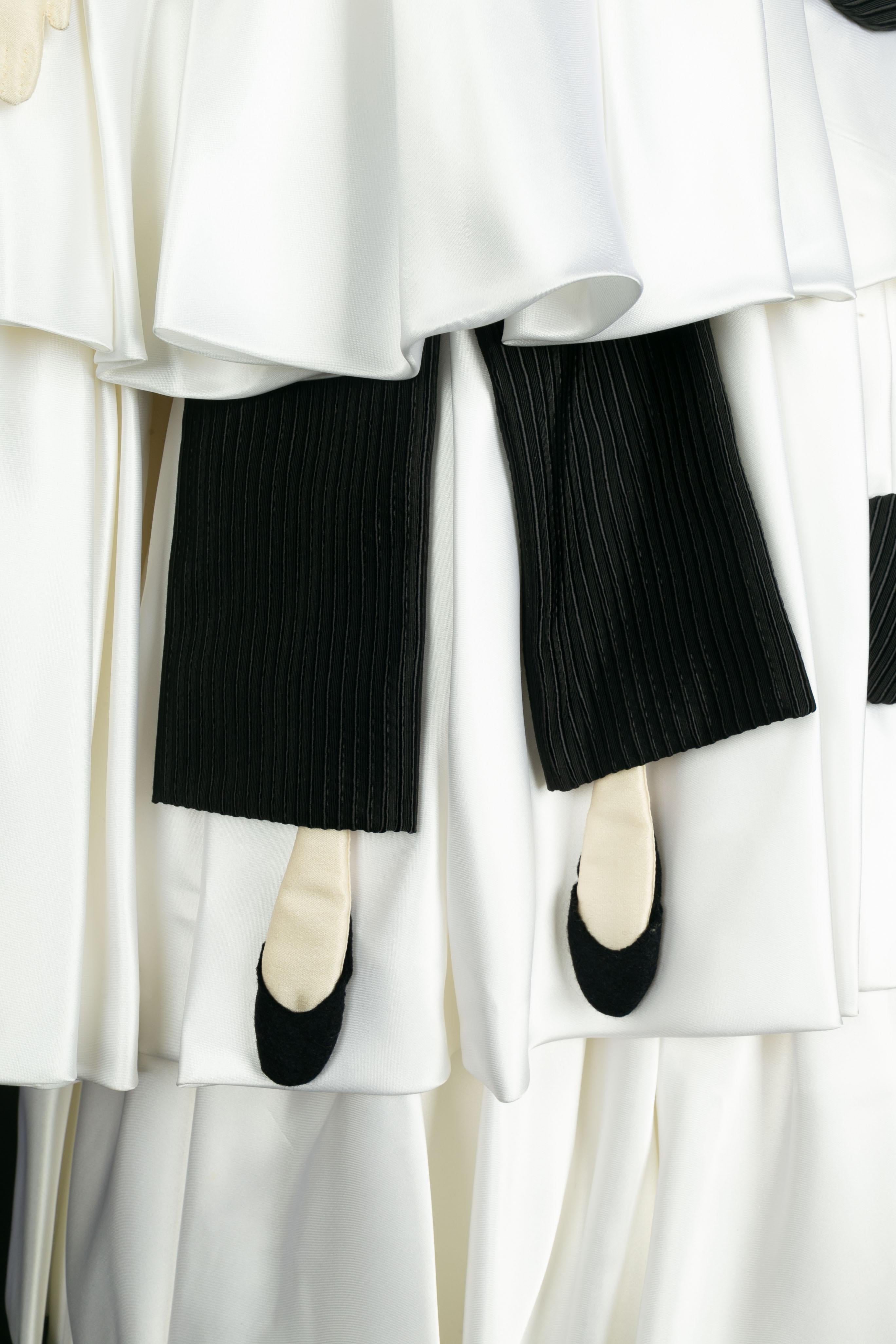 Paco Rabanne coat dress Haute Couture Winter 1992 im Angebot 2