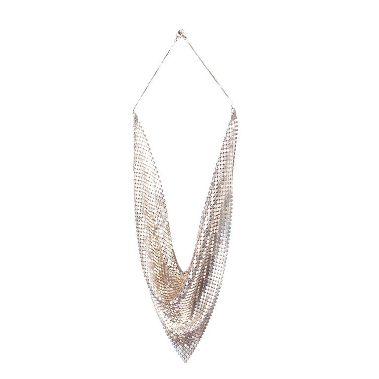 Collier Vintage Paco Rabanne - Argenté - Occasion