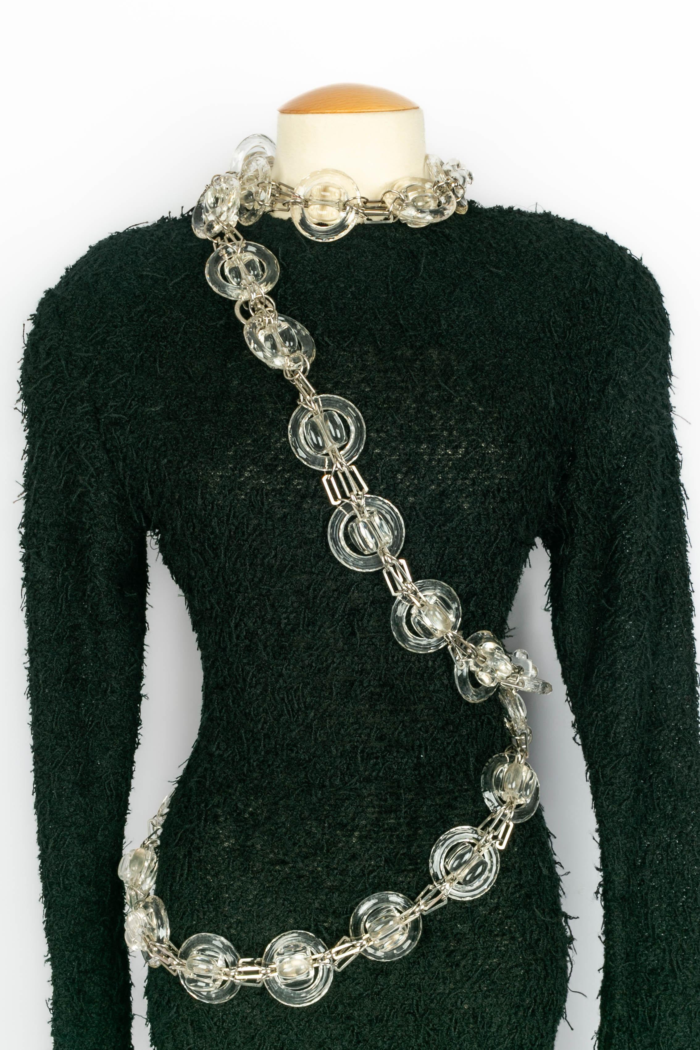 Paco Rabanne dress Haute Couture (Schwarz) im Angebot