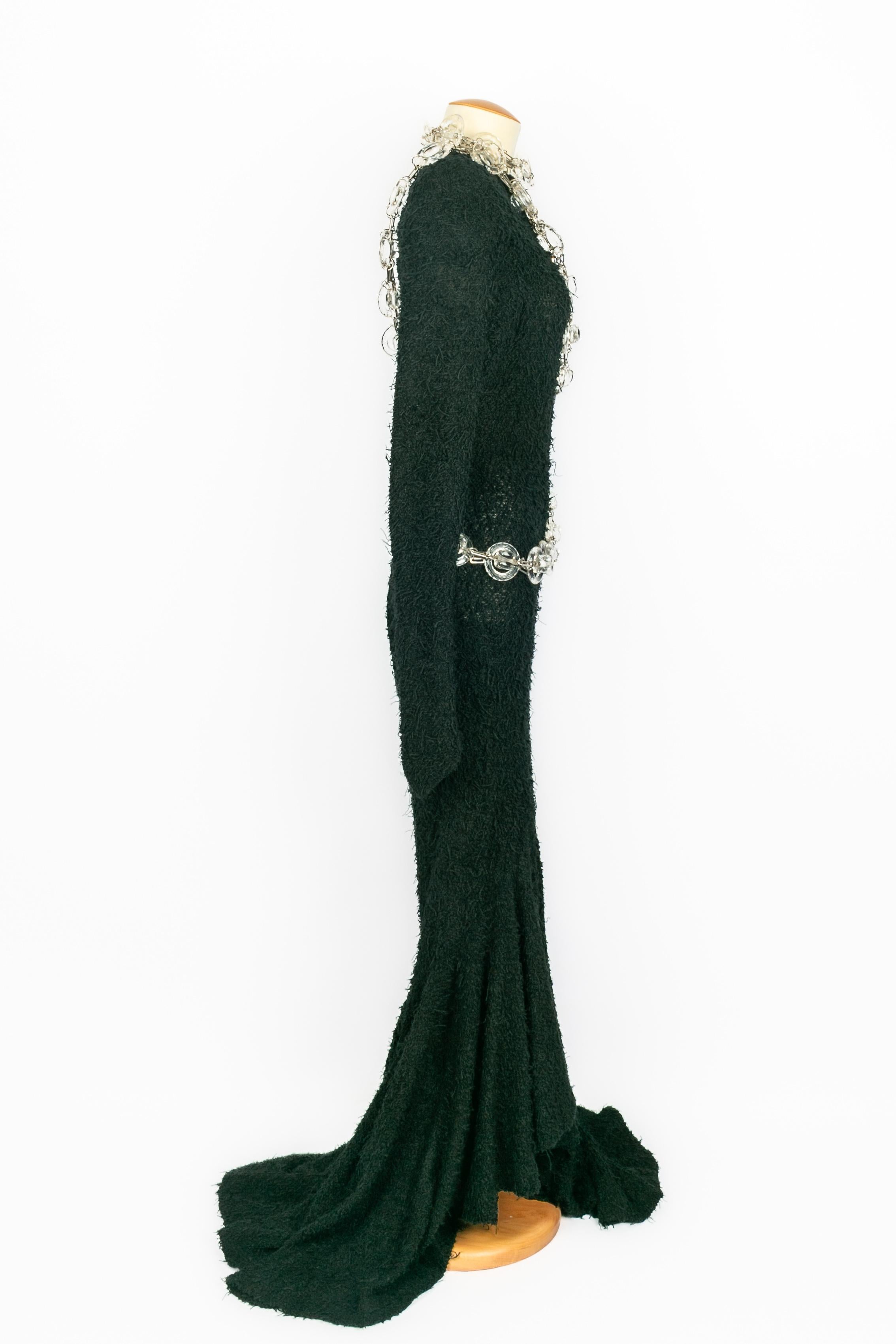 Paco Rabanne dress Haute Couture im Zustand „Hervorragend“ im Angebot in SAINT-OUEN-SUR-SEINE, FR