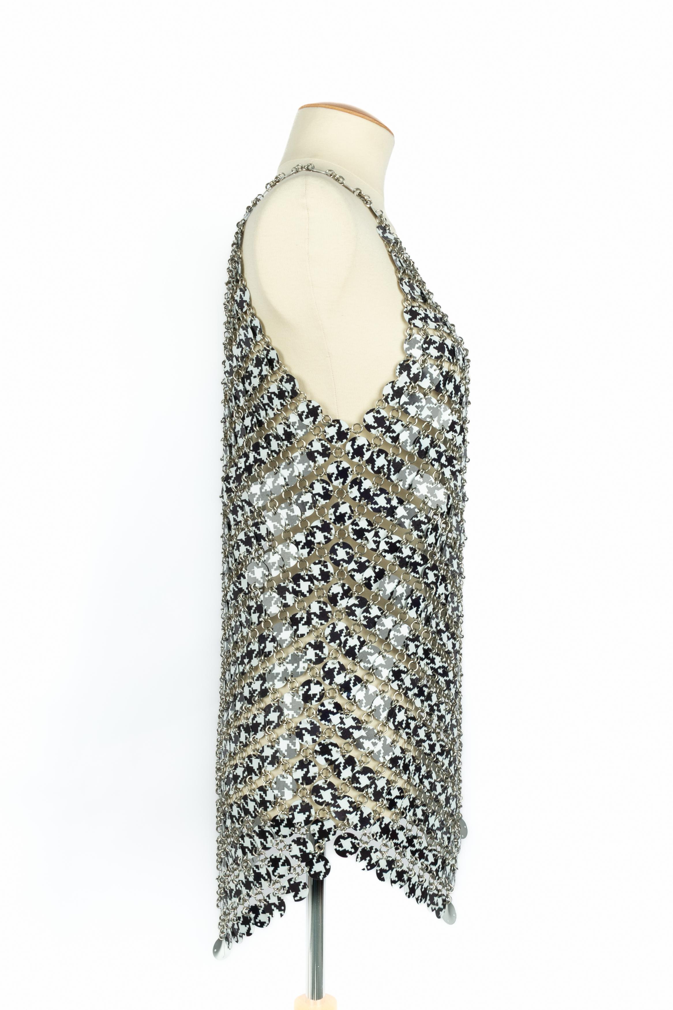 Paco Rabanne Kleid Haute Couture Winter 1999 Damen im Angebot