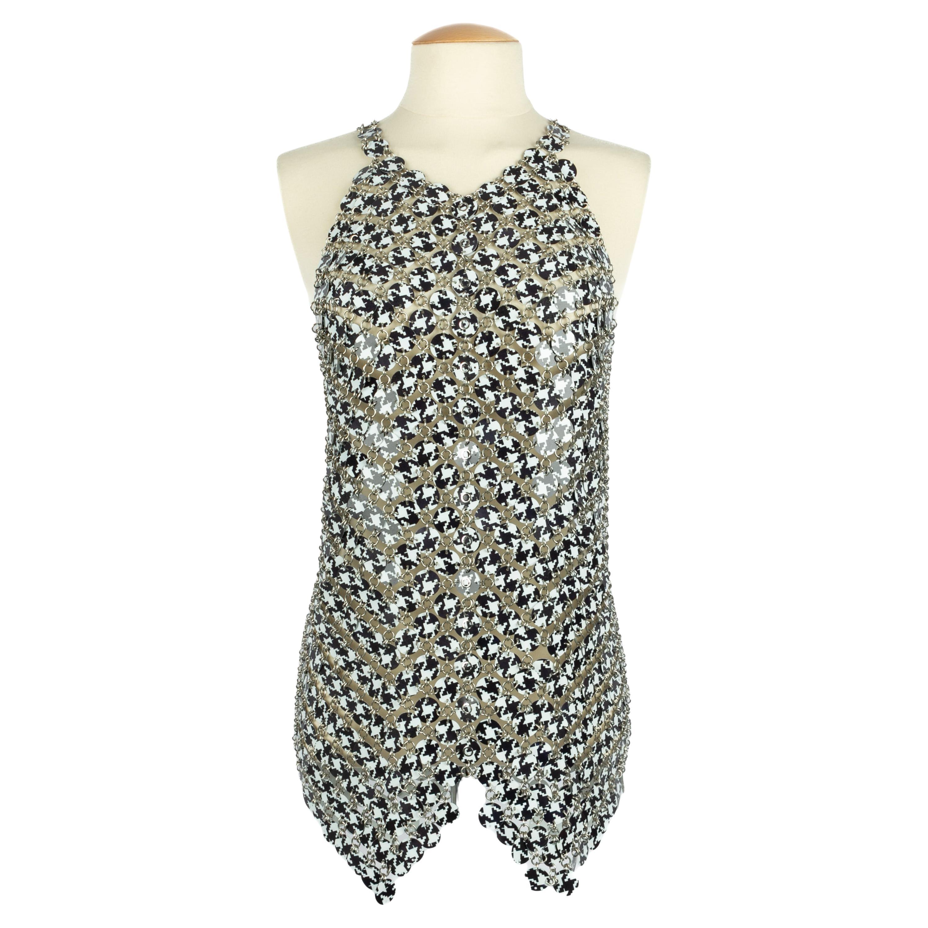 Paco Rabanne Kleid Haute Couture Winter 1999 im Angebot