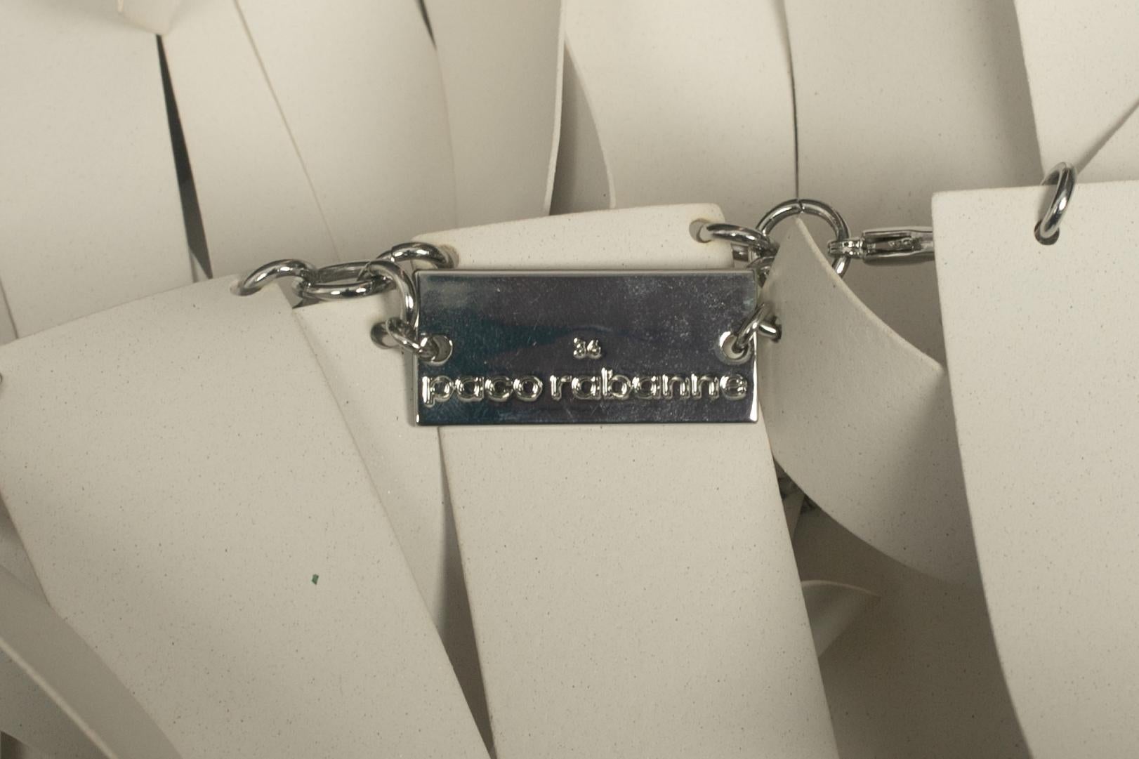 Paco Rabanne robe hiver 2023 en vente 5