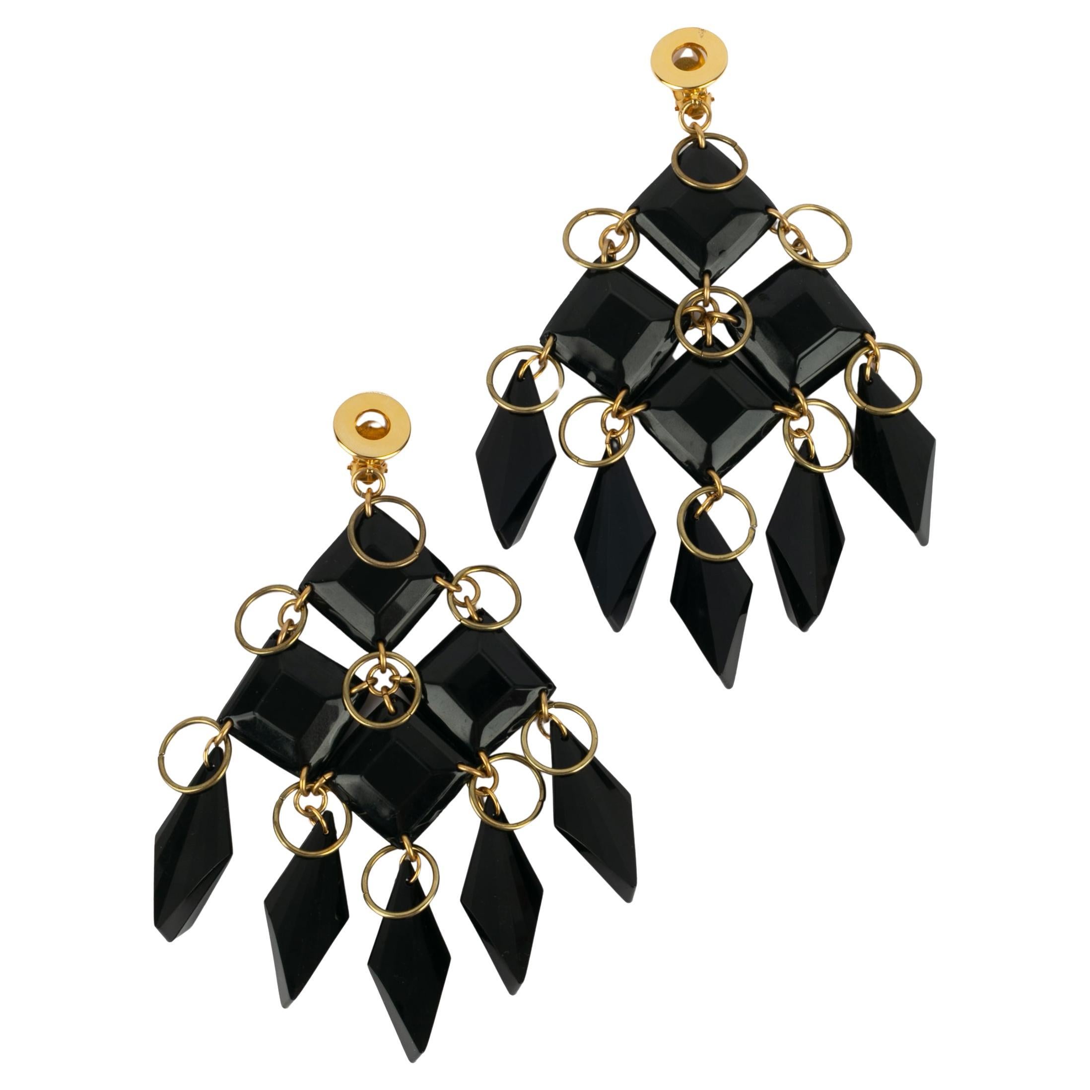 Paco Rabanne earrings 1990