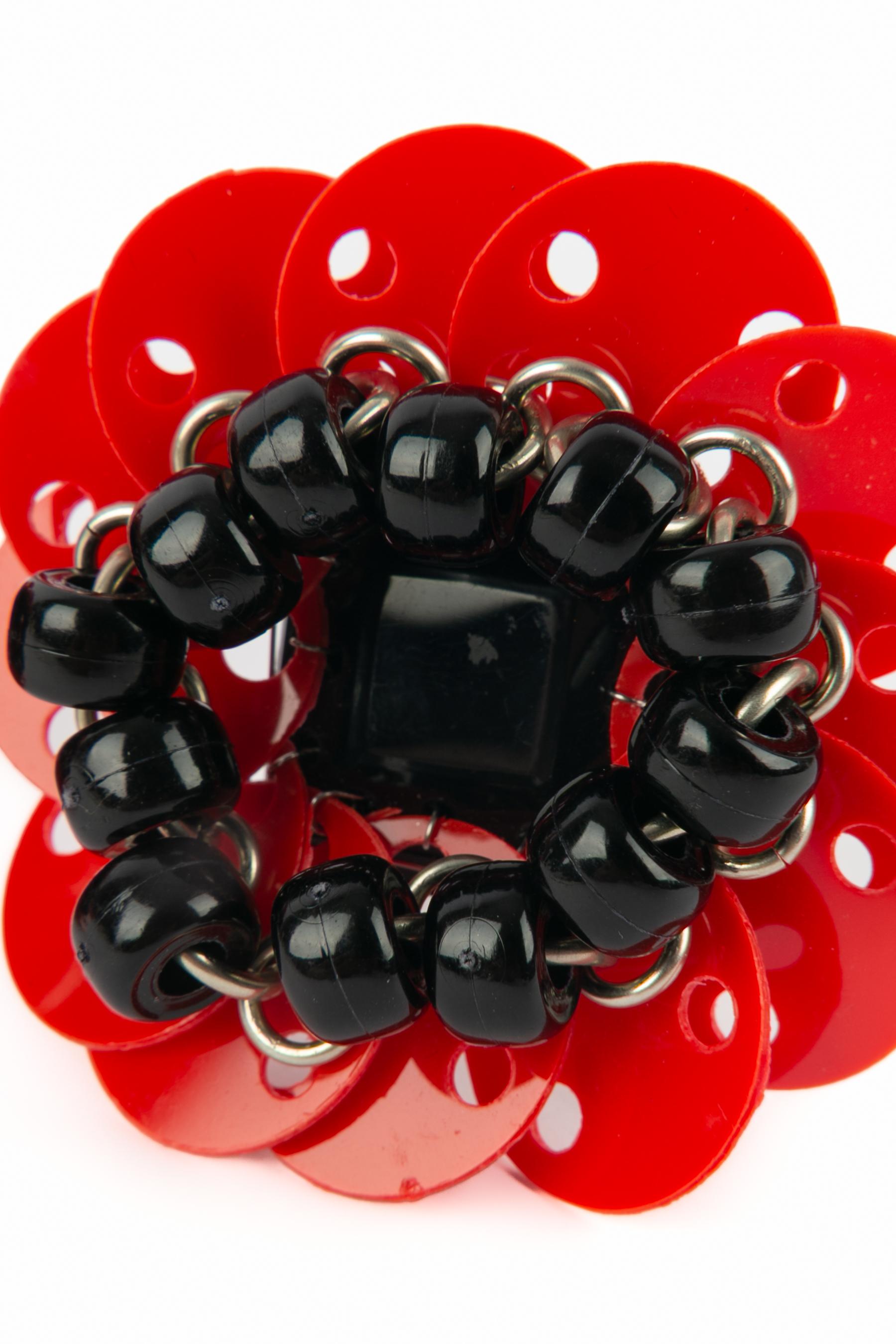 Paco Rabanne earrings Haute Couture 1980 For Sale 1