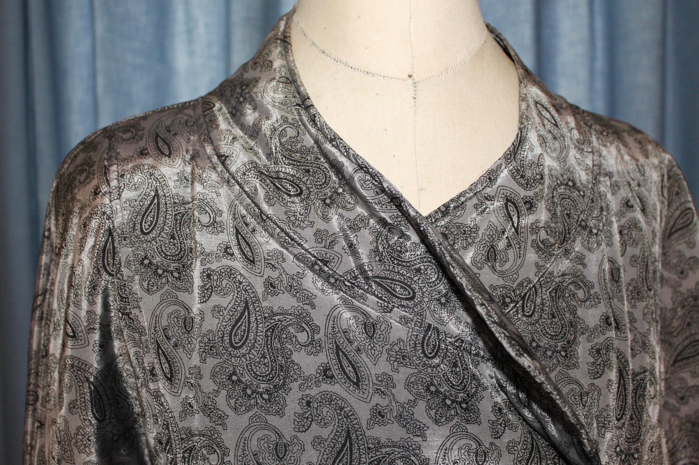 Paco Rabanne, France 2000 Silver Jacket For Sale 1