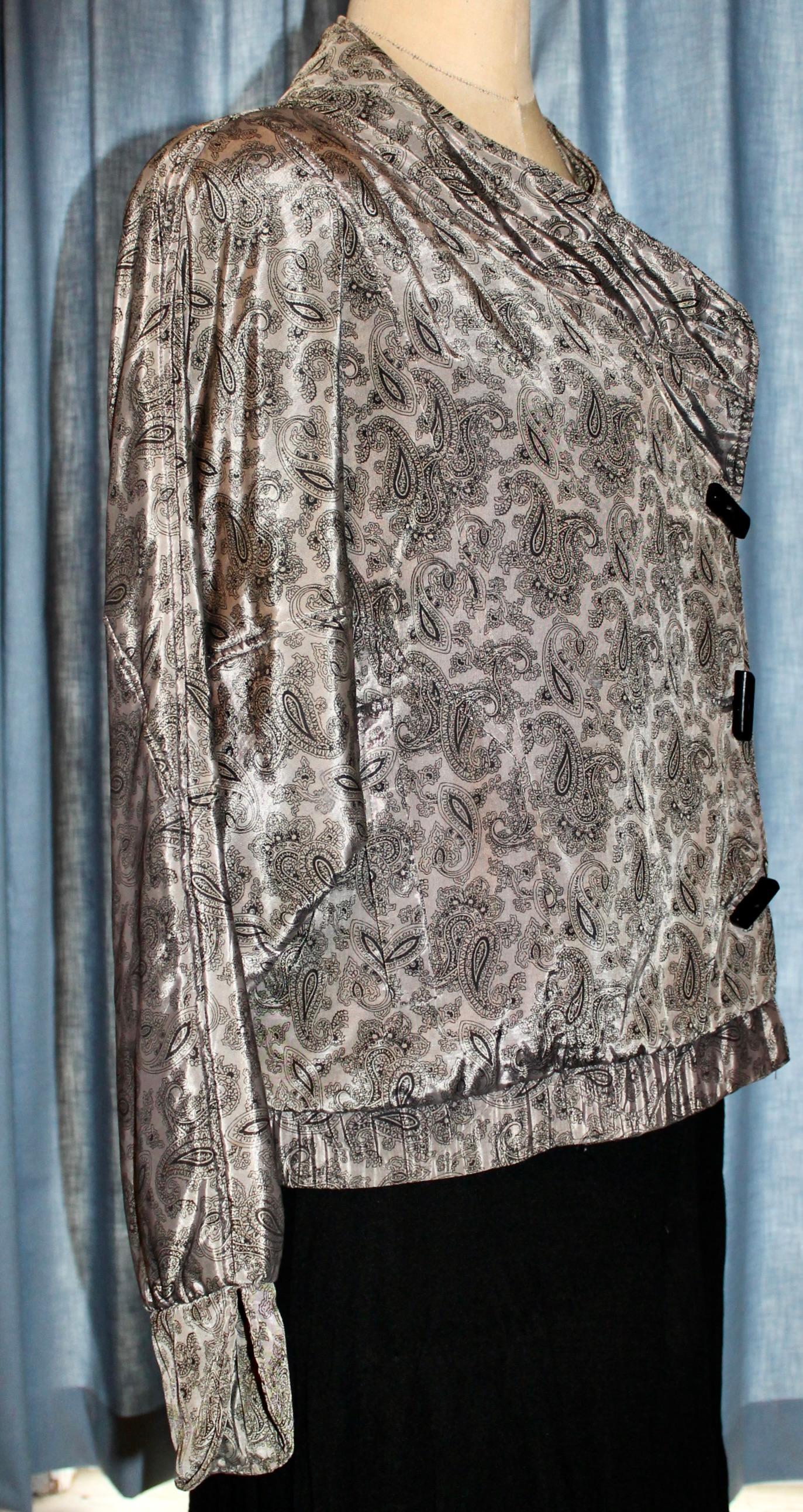 Paco Rabanne, France 2000 Silver Jacket For Sale 2