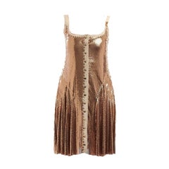 Paco Rabanne Gold Chainmail Dress