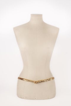 Paco Rabanne Golden Metal Belt