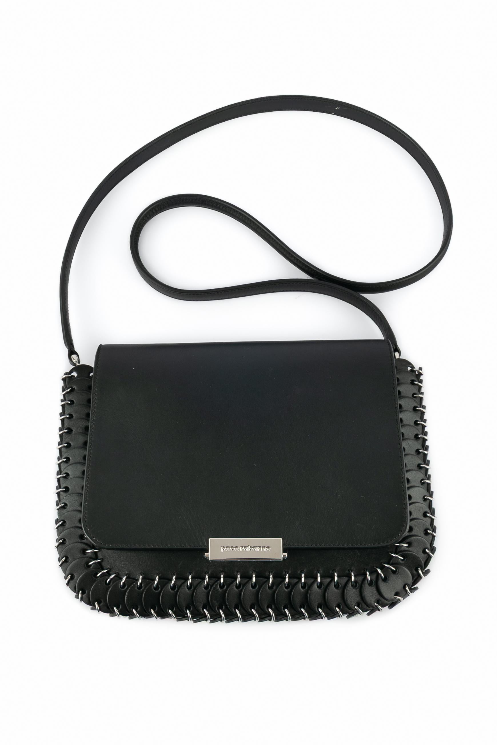 Bolso Paco Rabanne Negro en venta