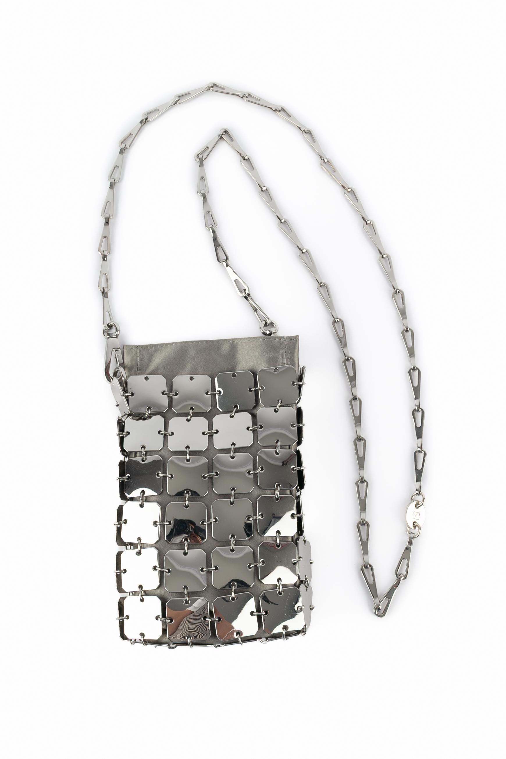 Bolso Paco Rabanne Verano 2020 Gris en venta