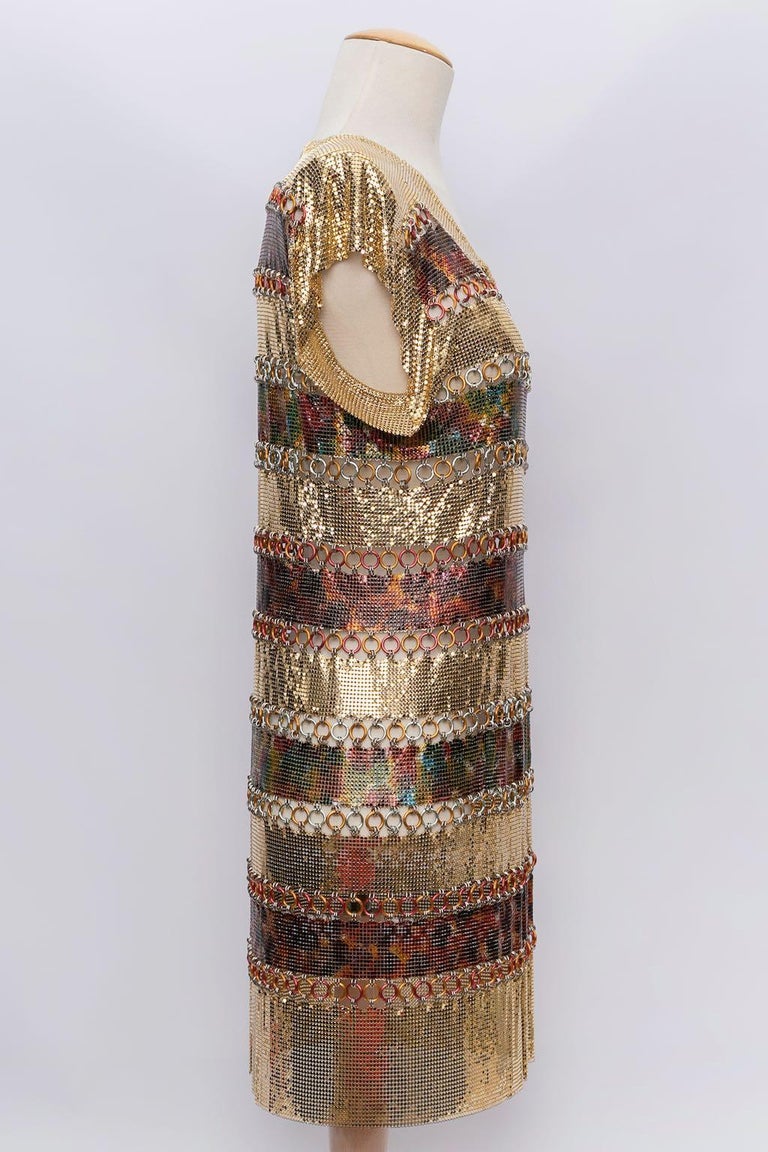 Paco Rabanne Haute Couture Knit Dress, Size 36FR at 1stDibs Paco Rabanne Haute Couture Knit Dress, Size 36FR at 1stDibs