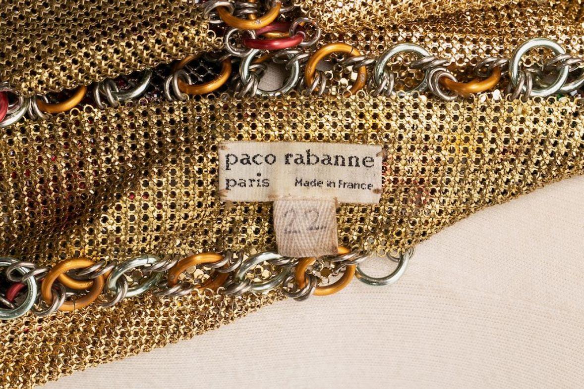 Paco Rabanne Haute Couture-Strickkleid, Größe 36FR im Angebot 5