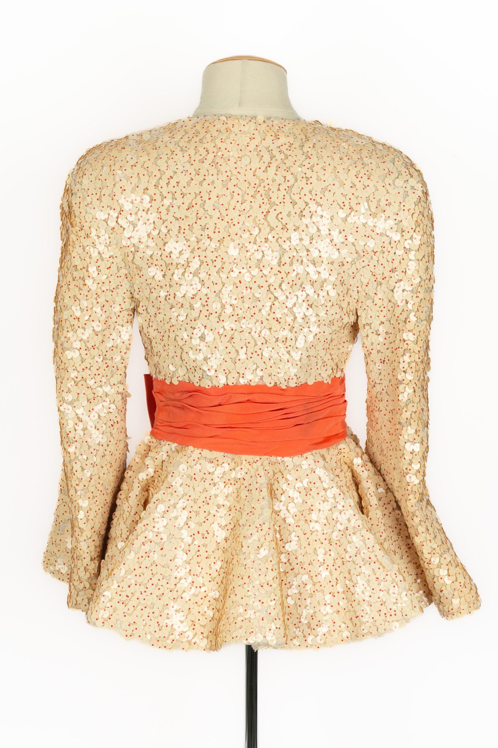 Veste Paco Rabanne Haute Couture été 1989 Pour femmes en vente