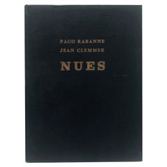 Vintage Paco Rabanne & Jean Clemmer "NUES" Book, France 1969