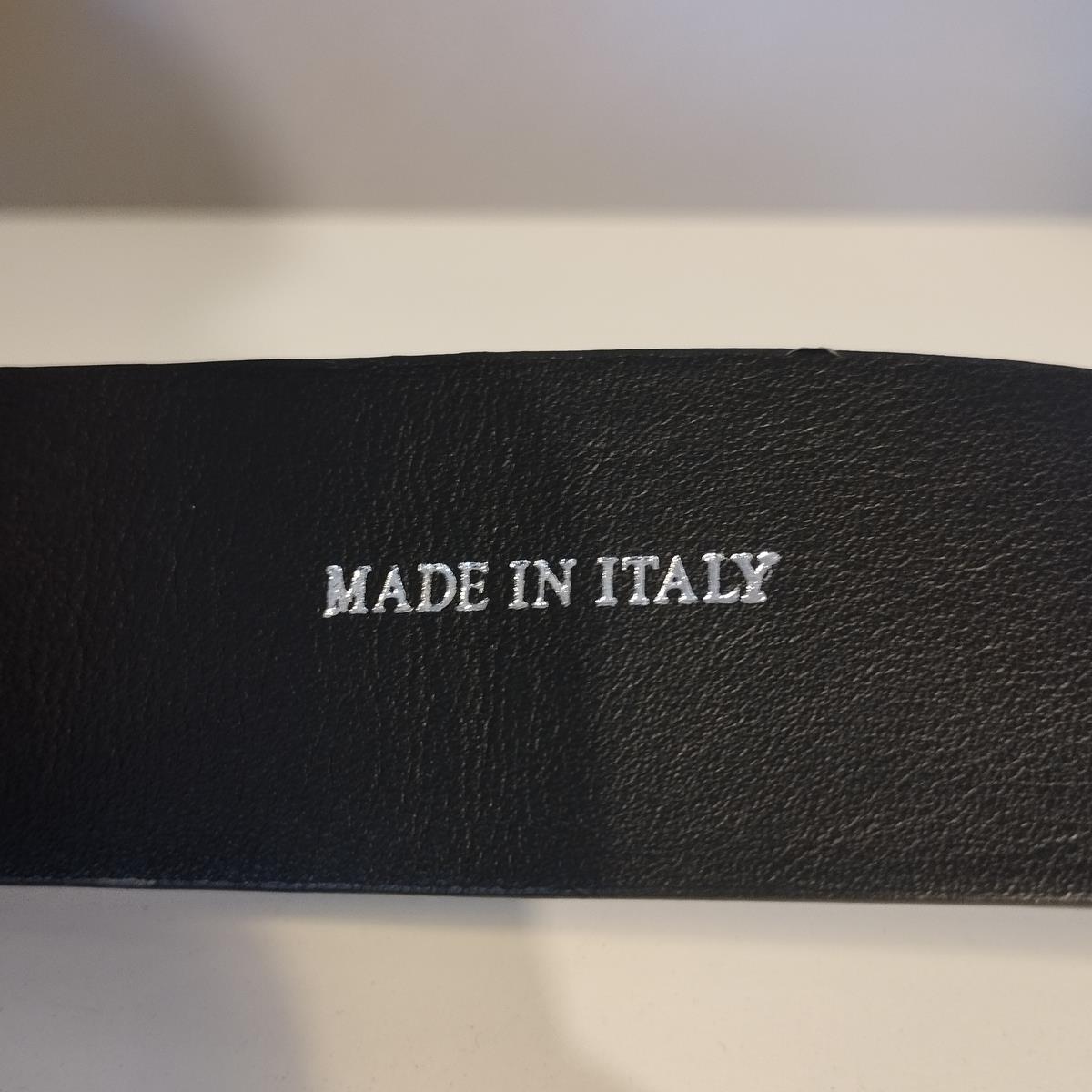Paco Rabanne Leather and Steel Belt 80 1