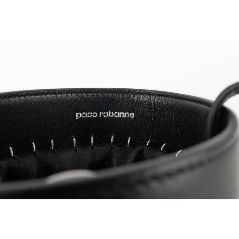 Paco Rabanne Leather Bucket Bag For Sale 3
