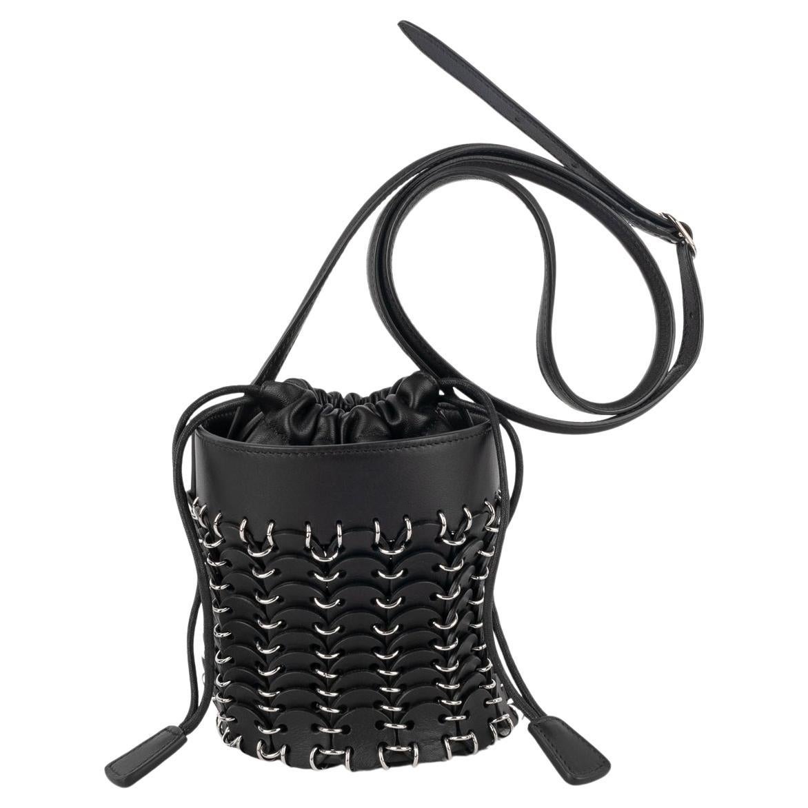 Paco Rabanne Leather Bucket Bag For Sale