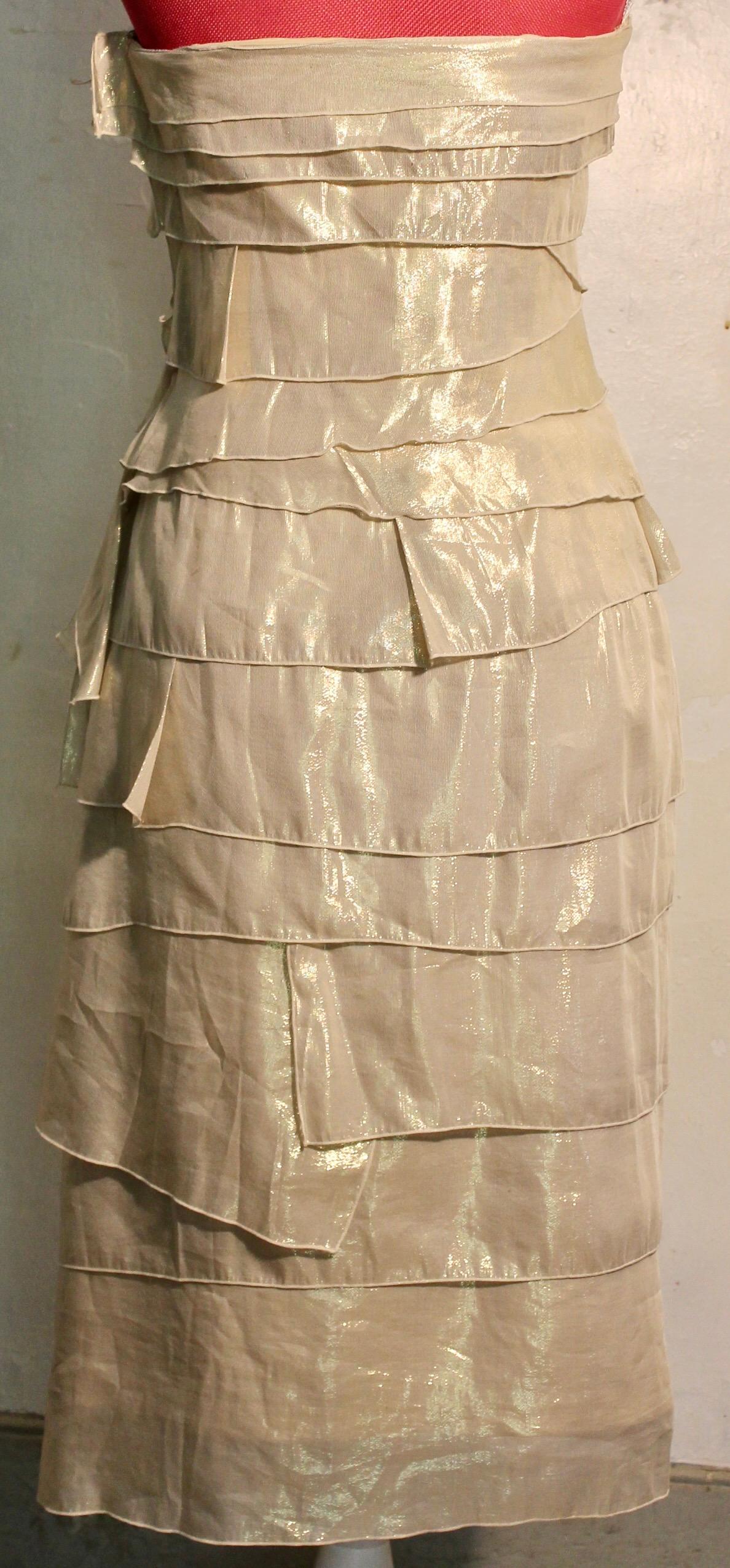 Women's Paco Rabanne Made in Paris Cocktail Dress For Sale