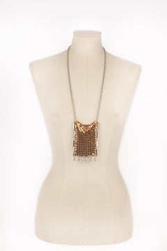 Paco Rabanne Mesh Necklace