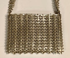 Paco Rabanne Metal Disc Bag circa 1969