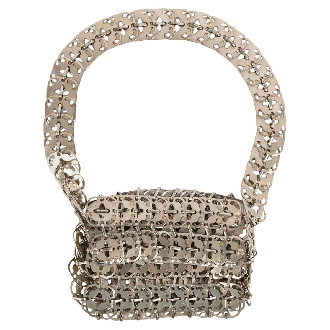 Paco Rabanne Metal Iconic Soft Bag