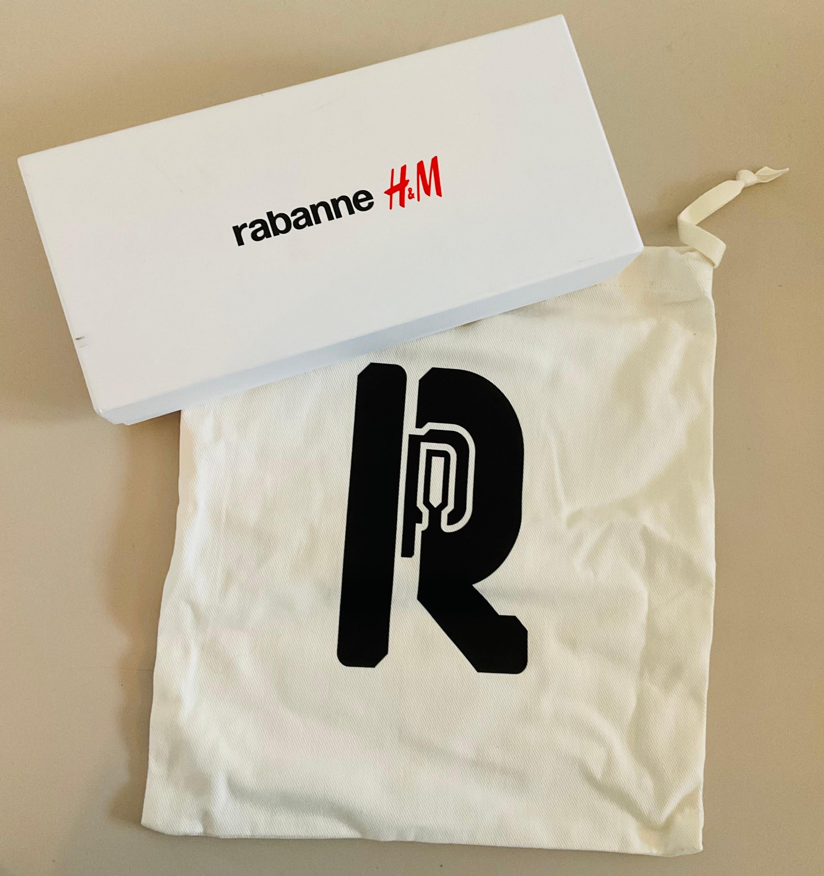 Paco Rabanne Bufanda Triángulo Malla Metálica Pedrería Coleccionistas en venta 7